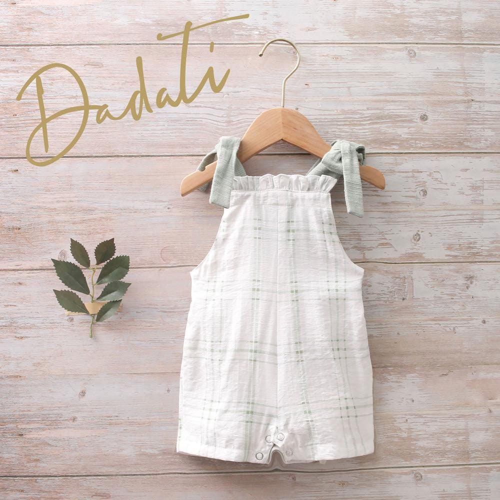 MONA NIÑA DADATI BEIG CUADROS VERDES – Arcangel moda infantil