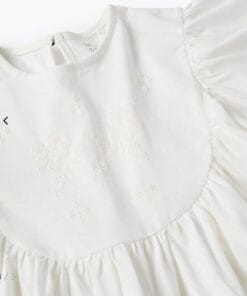 CAMISETA BLANCA VOLANTES ZIPPY