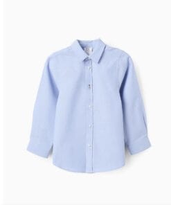 CAMISA OXFORD CELESTE ZIPPY