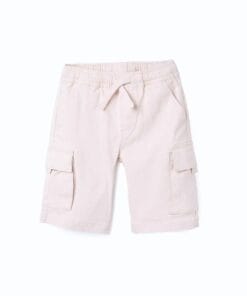 CARGO CORTO NIÑO BEIGE ZIPPY