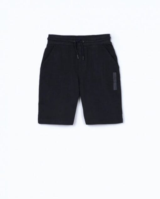 BERMUDA NIÑO TIFFOSI ALGODON NEGRO