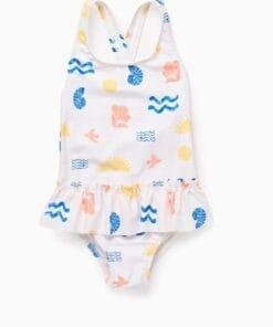 BAÑADOR BEBE NIÑA DETALLES DEL MAR