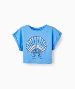 CAMISETA AZUL ALMEJA FLUOR ZIPPY