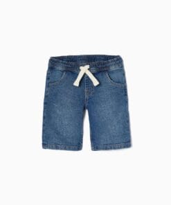 SHORT CUERDA VAQUERO OSCURO ZIPPY