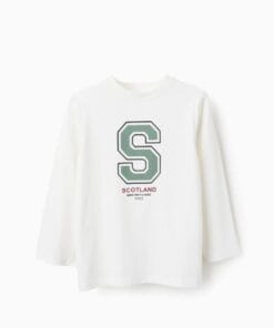 camiseta niño letra s