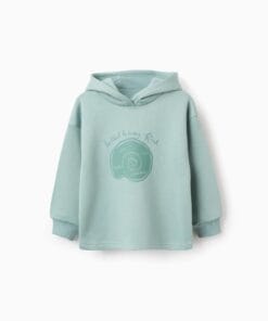 sudadera capucha verde 