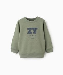 sudadera zippy verde zy