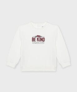 sudadera bebe blanca