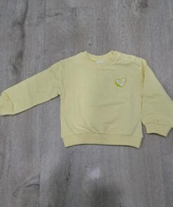 sudadera bebe amarilla 