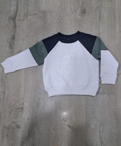 sudadera niño tricolor